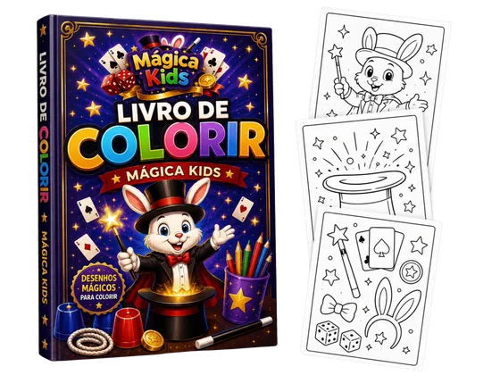 Livro de Colorir MagicaKids